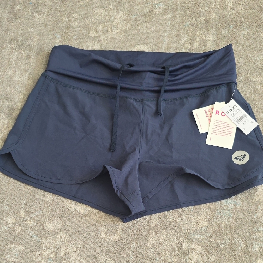 Roxy Women's Dark Blue Athletic Shorts